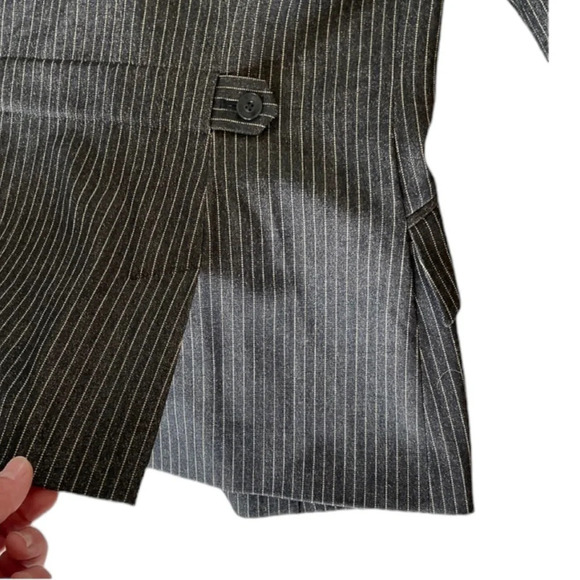 Caslon Pin Stripe Black Blazer - Picture 4 of 5